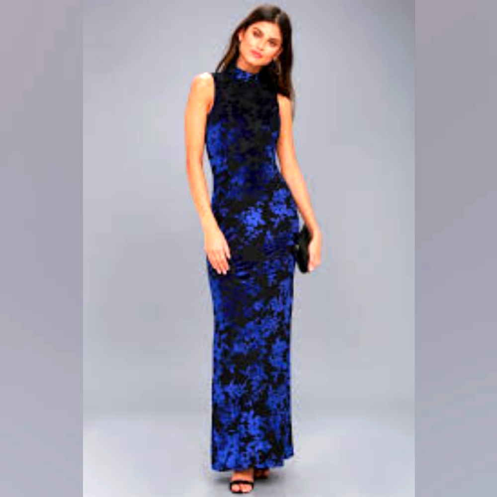 Lulu's velvet dress